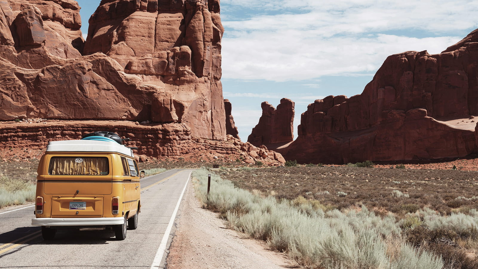 Road Tripping Through Canyons, Cliffs, and Desert Valleys